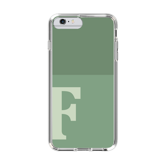 Slim Protection Case［ Original - initial two tone - F green ］