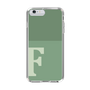 Slim Protection Case［ Original - initial two tone - F green ］