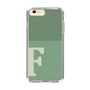 Slim Protection Case［ Original - initial two tone - F green ］