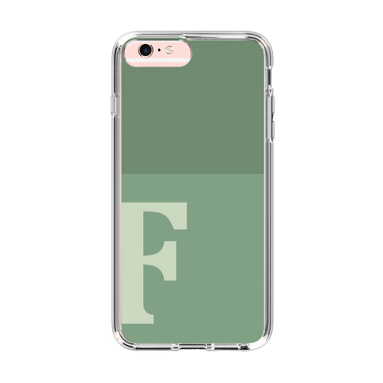 Slim Protection Case［ Original - initial two tone - F green ］