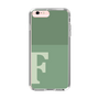 Slim Protection Case［ Original - initial two tone - F green ］