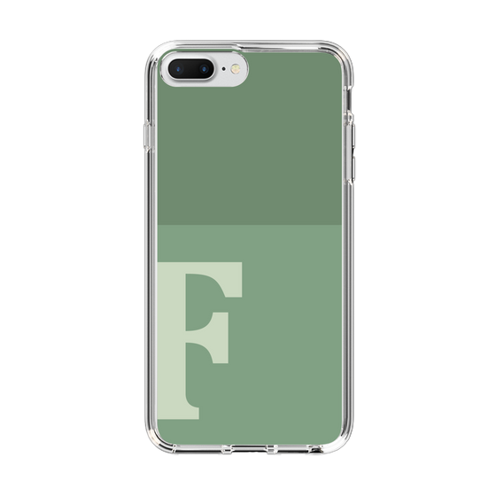 Slim Protection Case［ Original - initial two tone - F green ］