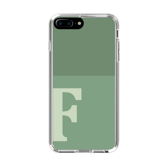 Slim Protection Case［ Original - initial two tone - F green ］
