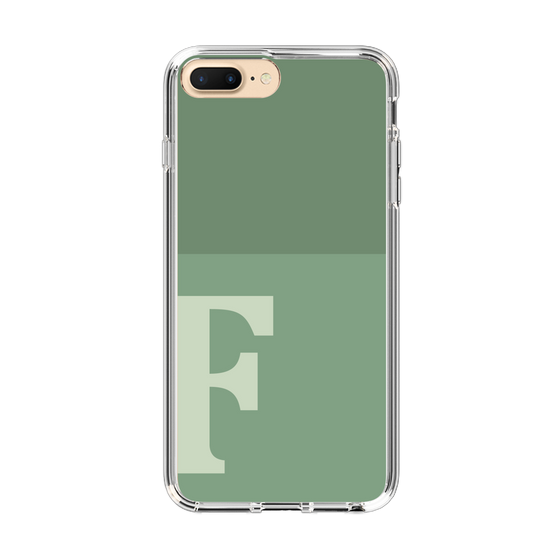 Slim Protection Case［ Original - initial two tone - F green ］