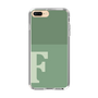 Slim Protection Case［ Original - initial two tone - F green ］