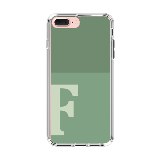 Slim Protection Case［ Original - initial two tone - F green ］
