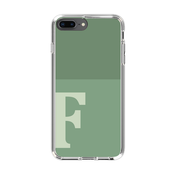 Slim Protection Case［ Original - initial two tone - F green ］