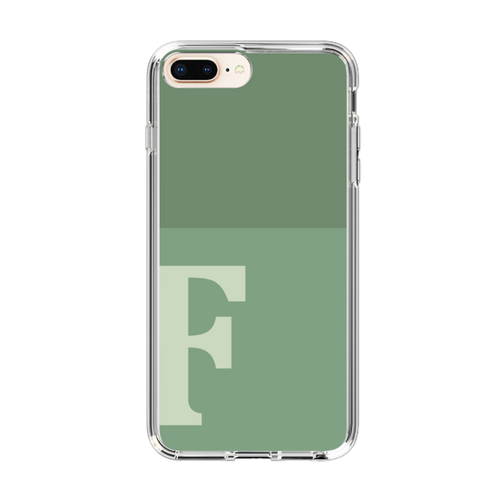 Slim Protection Case［ Original - initial two tone - F green ］