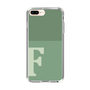 Slim Protection Case［ Original - initial two tone - F green ］