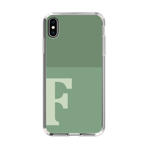 Slim Protection Case［ Original - initial two tone - F green ］