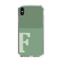 Slim Protection Case［ Original - initial two tone - F green ］