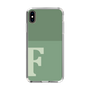 Slim Protection Case［ Original - initial two tone - F green ］