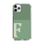 Slim Protection Case［ Original - initial two tone - F green ］