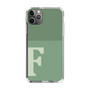 Slim Protection Case［ Original - initial two tone - F green ］