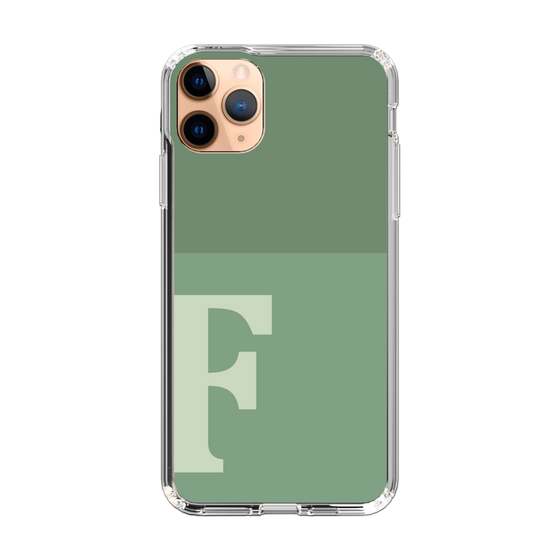 Slim Protection Case［ Original - initial two tone - F green ］