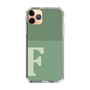 Slim Protection Case［ Original - initial two tone - F green ］