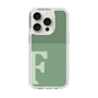 Slim Protection Case［ Original - initial two tone - F green ］