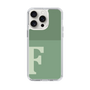 Slim Protection Case［ Original - initial two tone - F green ］