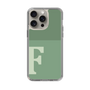 Slim Protection Case［ Original - initial two tone - F green ］