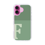 Slim Protection Case［ オリジナル - initial two tone - F green ］
