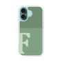 Slim Protection Case［ オリジナル - initial two tone - F green ］