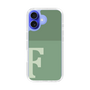 Slim Protection Case［ オリジナル - initial two tone - F green ］
