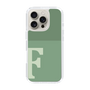 Slim Protection Case［ オリジナル - initial two tone - F green ］