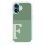 Slim Protection Case［ オリジナル - initial two tone - F green ］
