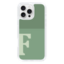 Slim Protection Case［ オリジナル - initial two tone - F green ］