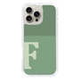 Slim Protection Case［ オリジナル - initial two tone - F green ］