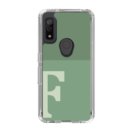 Slim Protection Case［ Original - initial two tone - F green ］