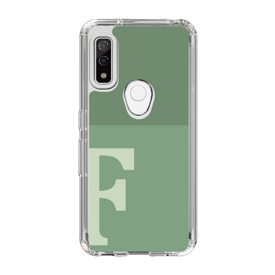 Slim Protection Case［ Original - initial two tone - F green ］