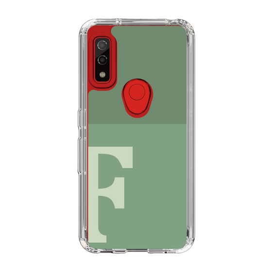 Slim Protection Case［ Original - initial two tone - F green ］