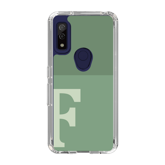 Slim Protection Case［ Original - initial two tone - F green ］