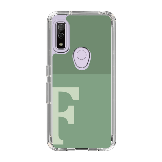 Slim Protection Case［ Original - initial two tone - F green ］