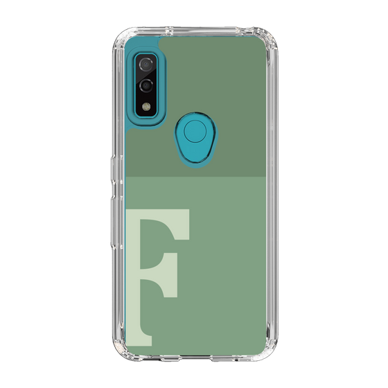 Slim Protection Case［ Original - initial two tone - F green ］