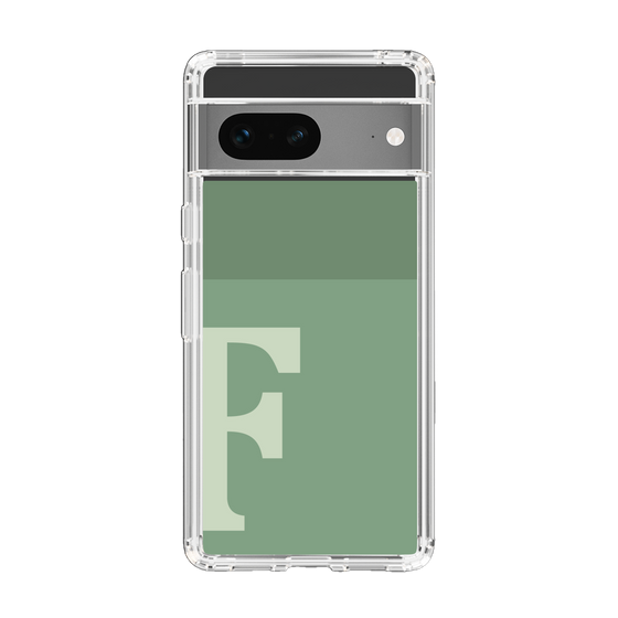 Slim Protection Case［ Original - initial two tone - F green ］