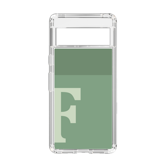Slim Protection Case［ Original - initial two tone - F green ］