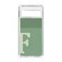 Slim Protection Case［ Original - initial two tone - F green ］