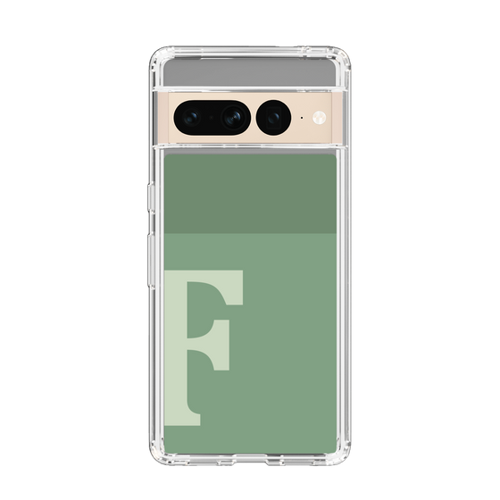 Slim Protection Case［ Original - initial two tone - F green ］