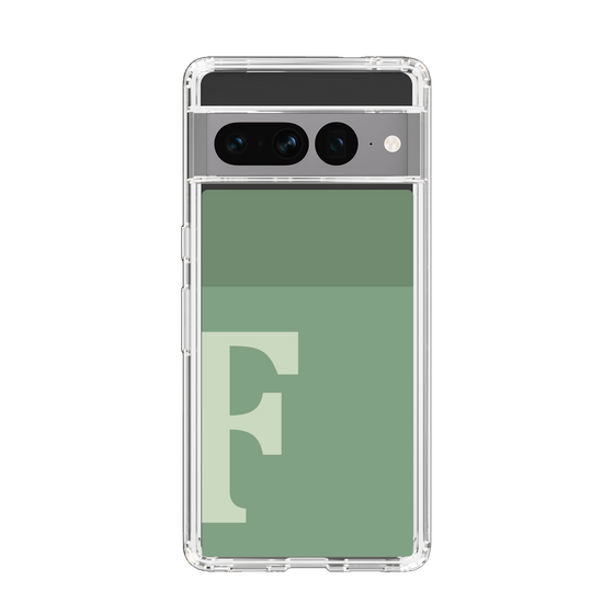 Slim Protection Case［ Original - initial two tone - F green ］