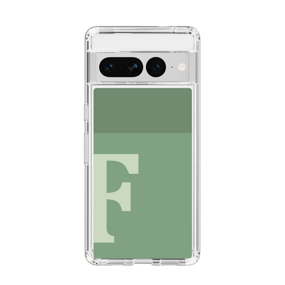 Slim Protection Case［ Original - initial two tone - F green ］