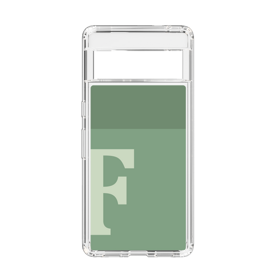 Slim Protection Case［ Original - initial two tone - F green ］
