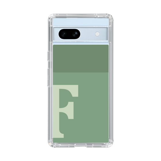 Slim Protection Case［ Original - initial two tone - F green ］