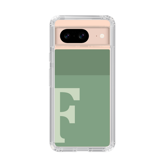 Slim Protection Case［ Original - initial two tone - F green ］