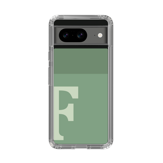 Slim Protection Case［ Original - initial two tone - F green ］