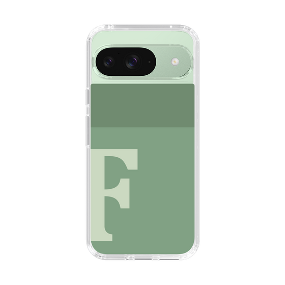 Slim Protection Case［ Original - initial two tone - F green ］