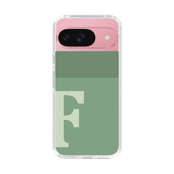 Slim Protection Case［ Original - initial two tone - F green ］