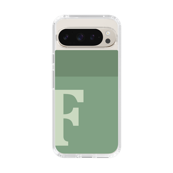 Slim Protection Case［ Original - initial two tone - F green ］
