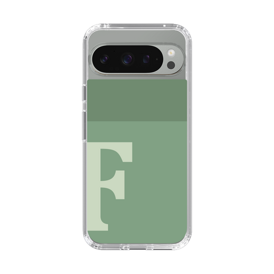 Slim Protection Case［ Original - initial two tone - F green ］